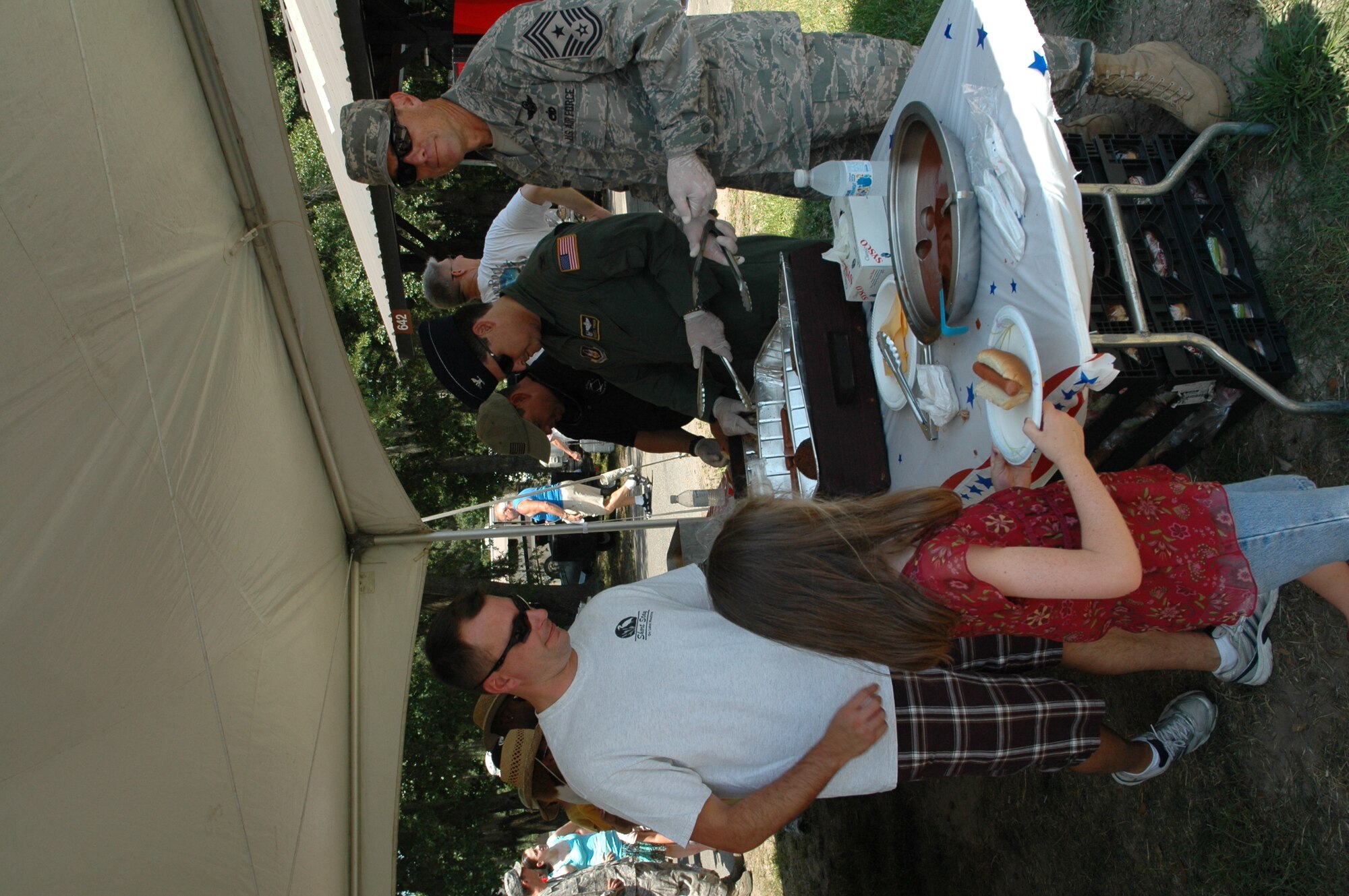 Reservists from the 315th Airlift Wing here at Charleston Air Force Base, S.C., came out in full force along with their families and friends for a free picnic held on base Saturday, June 12. 