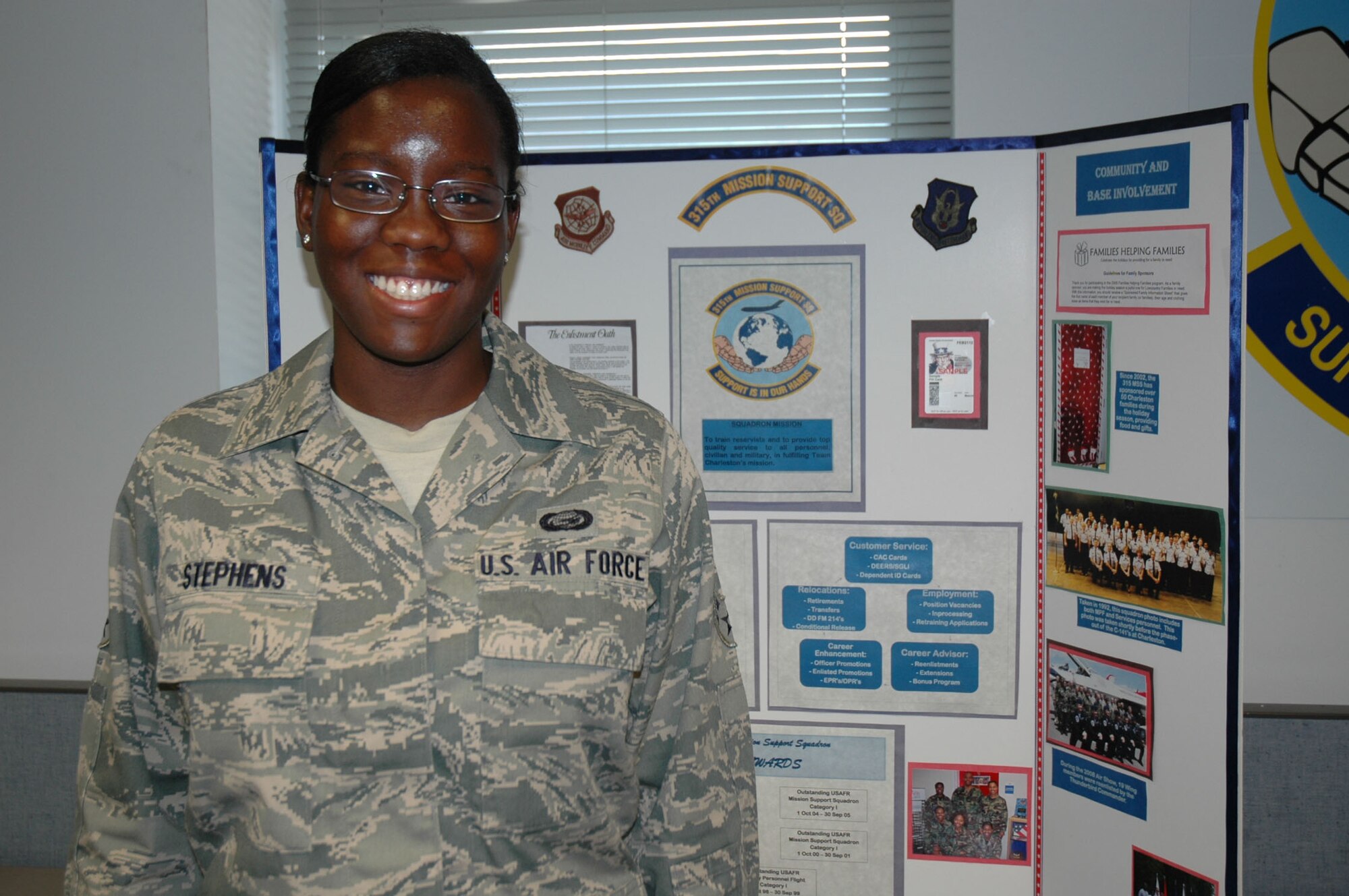 What does it mean to be a good wingman?

"You've got to be there for your coworkers, give them advice if they need anything," said Airman 1st Class Krystal Stephens, a Command and Support Staff clerk with the 315th Mission Support Group. "It means to be by their side." (U.S. Air Force Photo/SrA Dani Shea)
