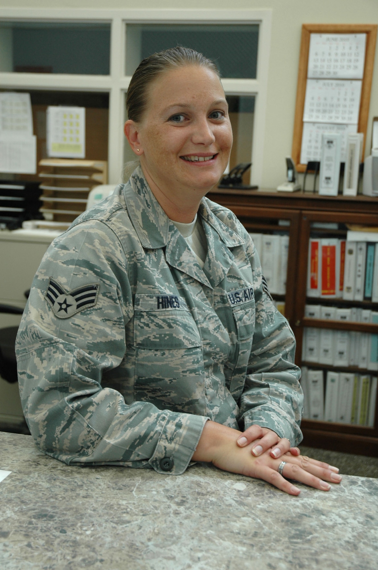 What does it mean to be a good wingman?

"It means I am there for you and I'm going to be your support," said Senior Airman Angela Hines, a Wing Operations Center controller for the 315th Operations Group. (U.S. Air Force Photo/SrA Dani Shea)
