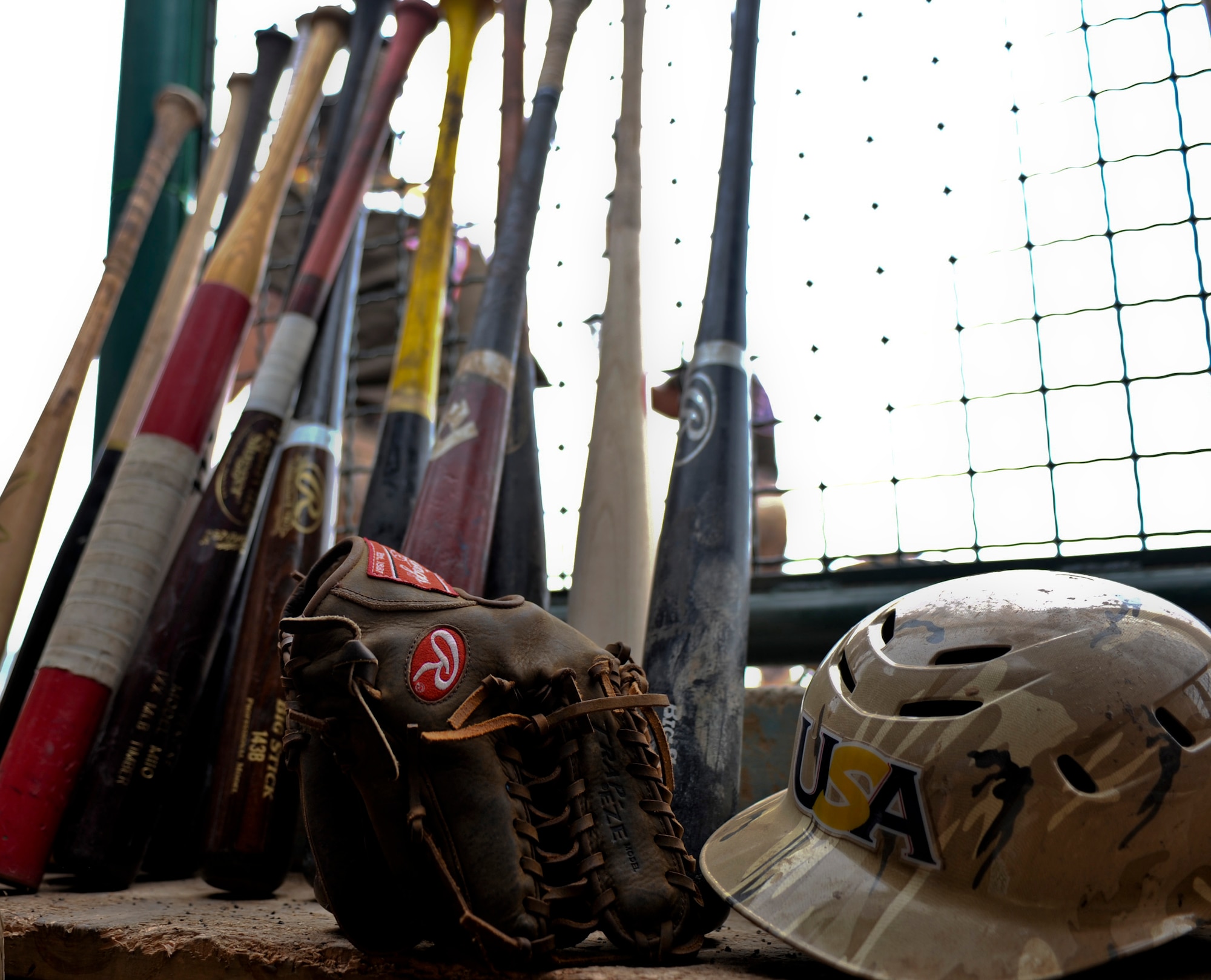ANCHORAGE, Alaska – The Heroes of the Diamond were established in 1990 as the Military All Stars. They are making their first stop in Alaska since being established and will play top local baseball teams on a 12-day tour which started June 12. (Air Force photo by Airman 1st Class Christopher Gross)