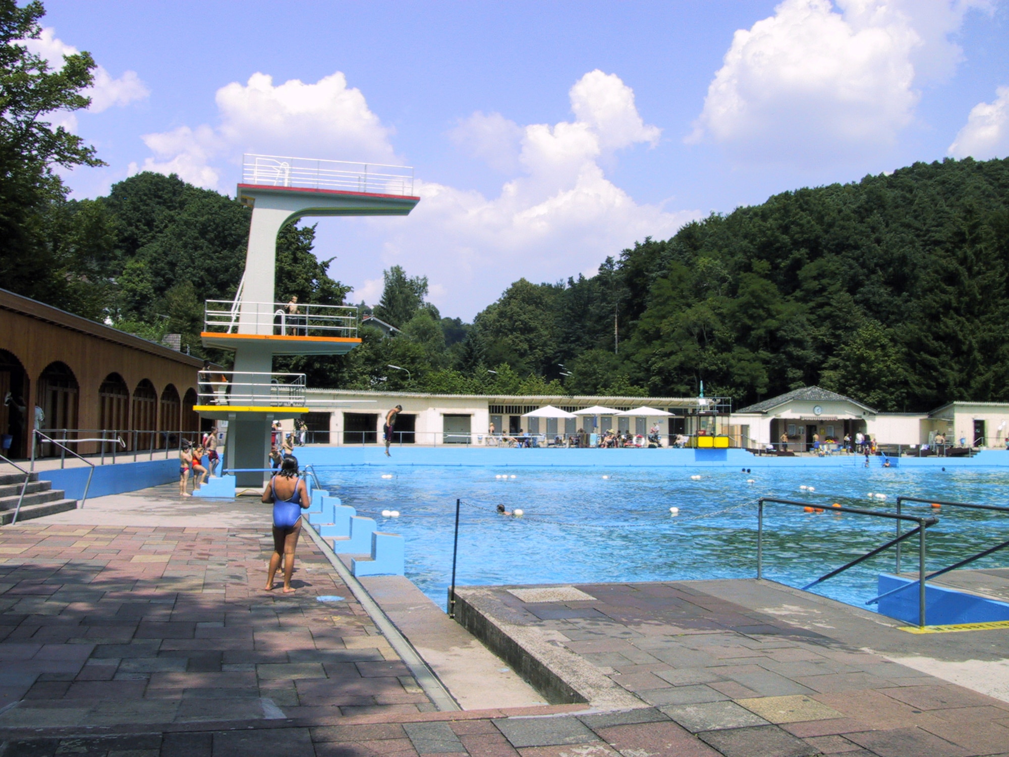 The Waschmühle swimming pool in Kaiserslautern is the biggest one-basin pool in Europe. (Courtesy photo)