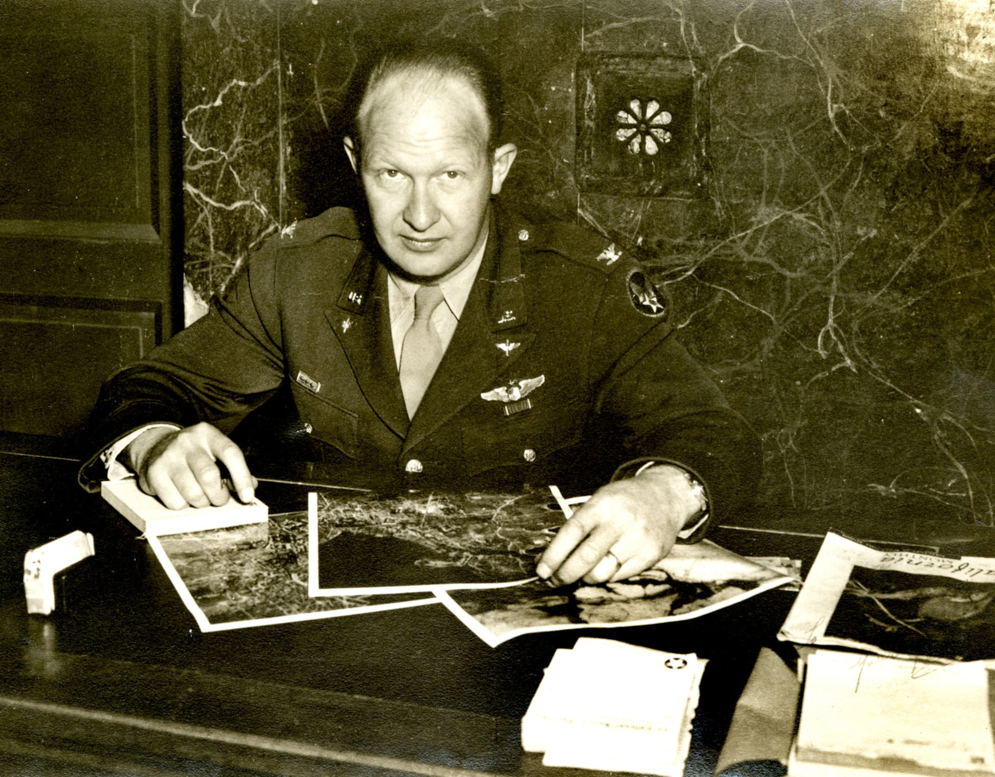Col. Karl “Pop” Polifka, whose efforts improved reconnaissance effectiveness in Korea. (U.S. Air Force photo)