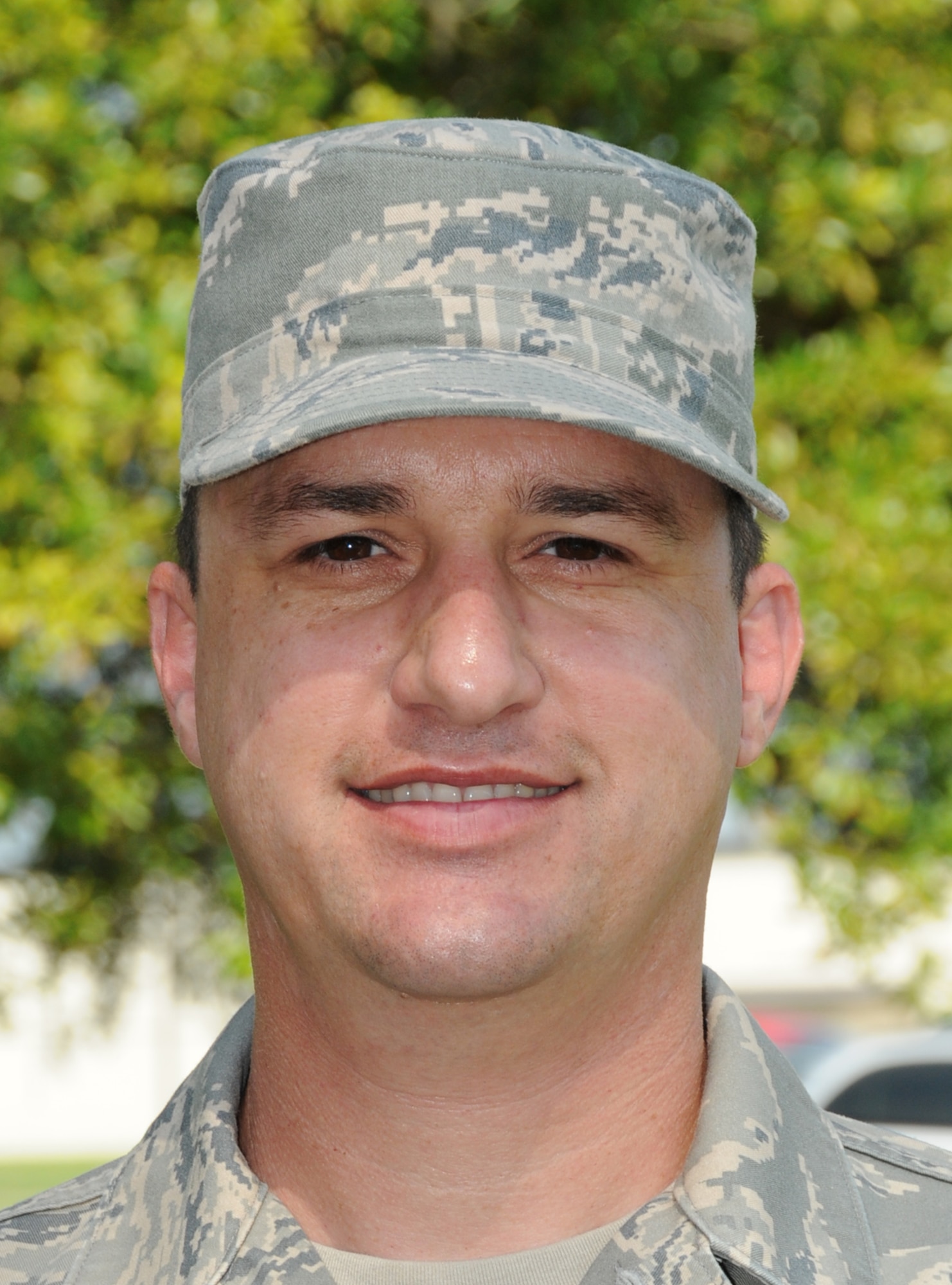 Staff Sgt. Christopher Gonzales graduated from technical training in the 335th Training Squadron with perfect scores.  Sergeant Gonzales graduated from the financial management apprentice course Wednesday and returns to the 129th Rescue Wing, California Air National Guard.  (U.S. Air Force photo by Kemberly Groue)
