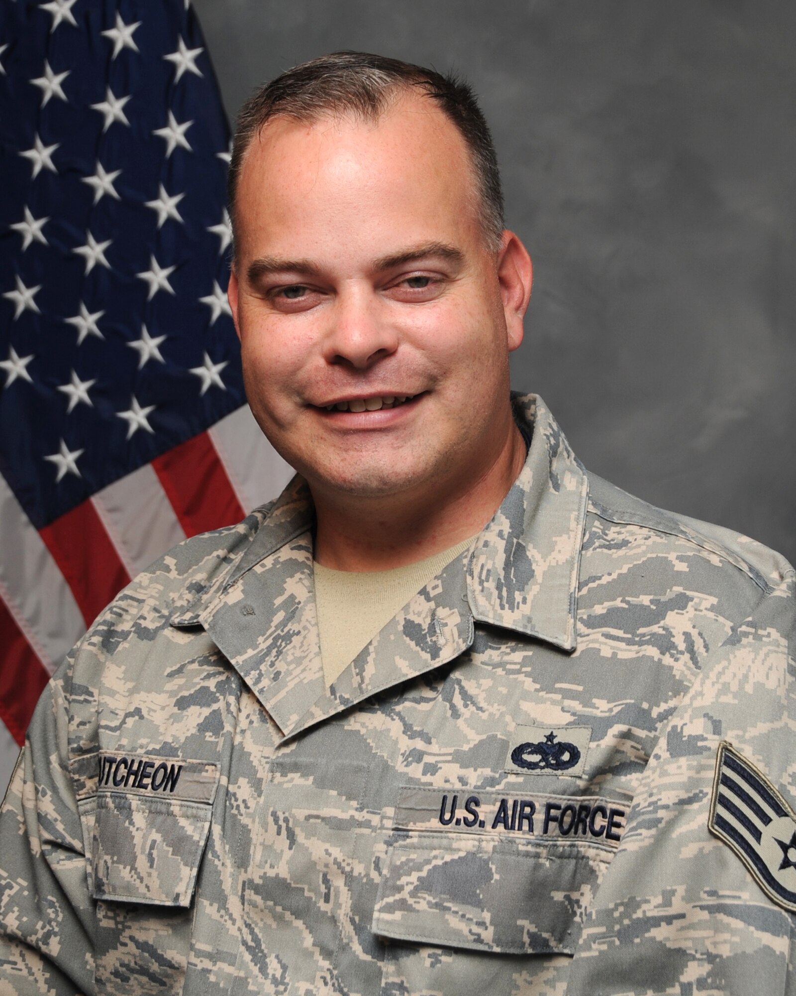 Staff Sgt. James McCutcheon is a maintenance operations controller for the 380th Expeditionary Maintenance Squadron's maintenance operations center, or MOC, at a non-disclosed base in Southwest Asia. He is part of a team who, while working 24 hours a day, seven days a week, monitor and coordinate sortie production, maintenance production and execution of the flying and maintenance schedules while maintaining visibility of fleet health indicators for the 380th Air Expeditionary Wing. He is deployed from the 305th Maintenance Operations Squadron, 305th Air Mobility Wing, at Joint Base McGuire-Dix-Lakehurst, N.J., and his hometown is Lubbock, Texas. (U.S. Air Force Photo/Senior Airman Jenifer H. Calhoun/Released)
