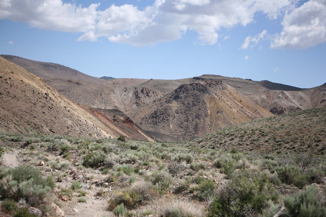 Lucky Boy Pass is an area of Nevada composed of rocky, mountainous, desert-like terrain. The pass was used by 1st Battalon, 25th Marine Regiment to simulate the enviornment of Afghanistan.