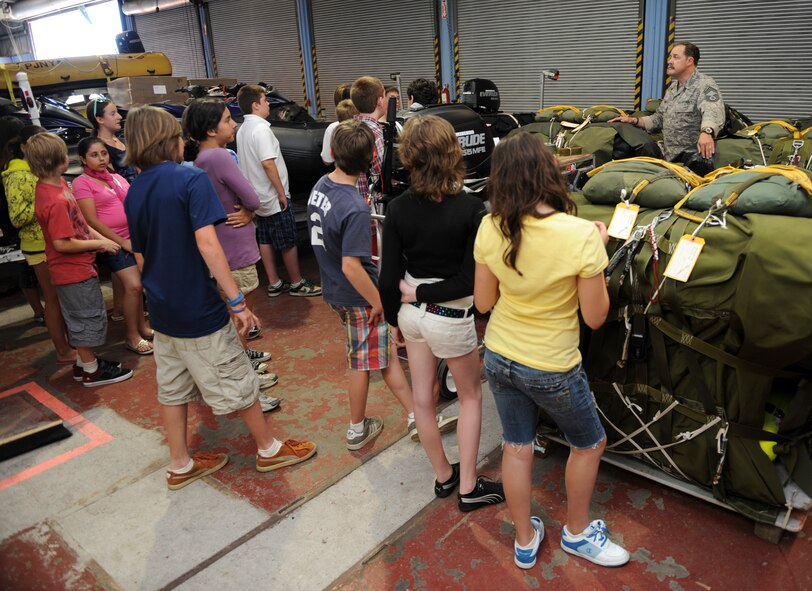 Sixth grade students from Southold Elementary School visited the 106th Rescue Wing in F.S. Gabreski, N.Y. on June 17, 2010. The students were given a tour of three aspects of the base which included visits to the Security Forces section, the 103rd Rescue Wing?s Boat Barn and a close-up encounter with an HH-60 from the 101st Rescue Squadron. 

(U.S. Air Force Photo/Staff Sgt. David J. Murphy/Released)