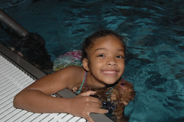 scott air force base pool