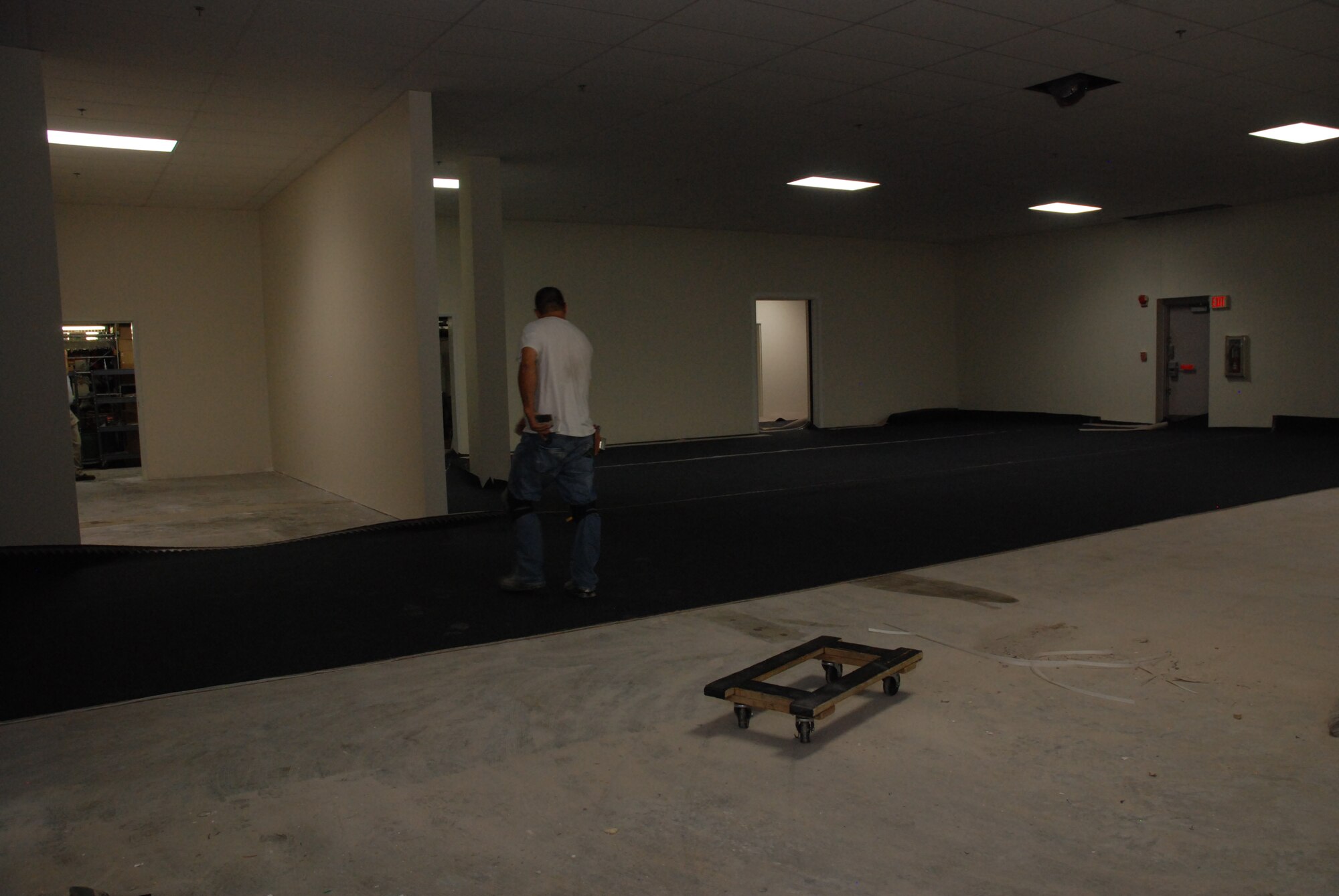 Dobbin's Clothing Sales is slated to relocate to the Base Exchange by the end of January. (U.S. photo by Airman 1st Class Campbell)