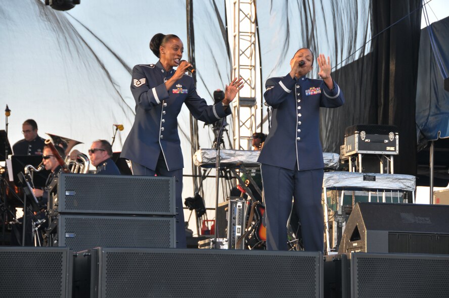 U.S. Air Force Band of Flight at Air Force Materiel Command Freedom's Call Tattoo.