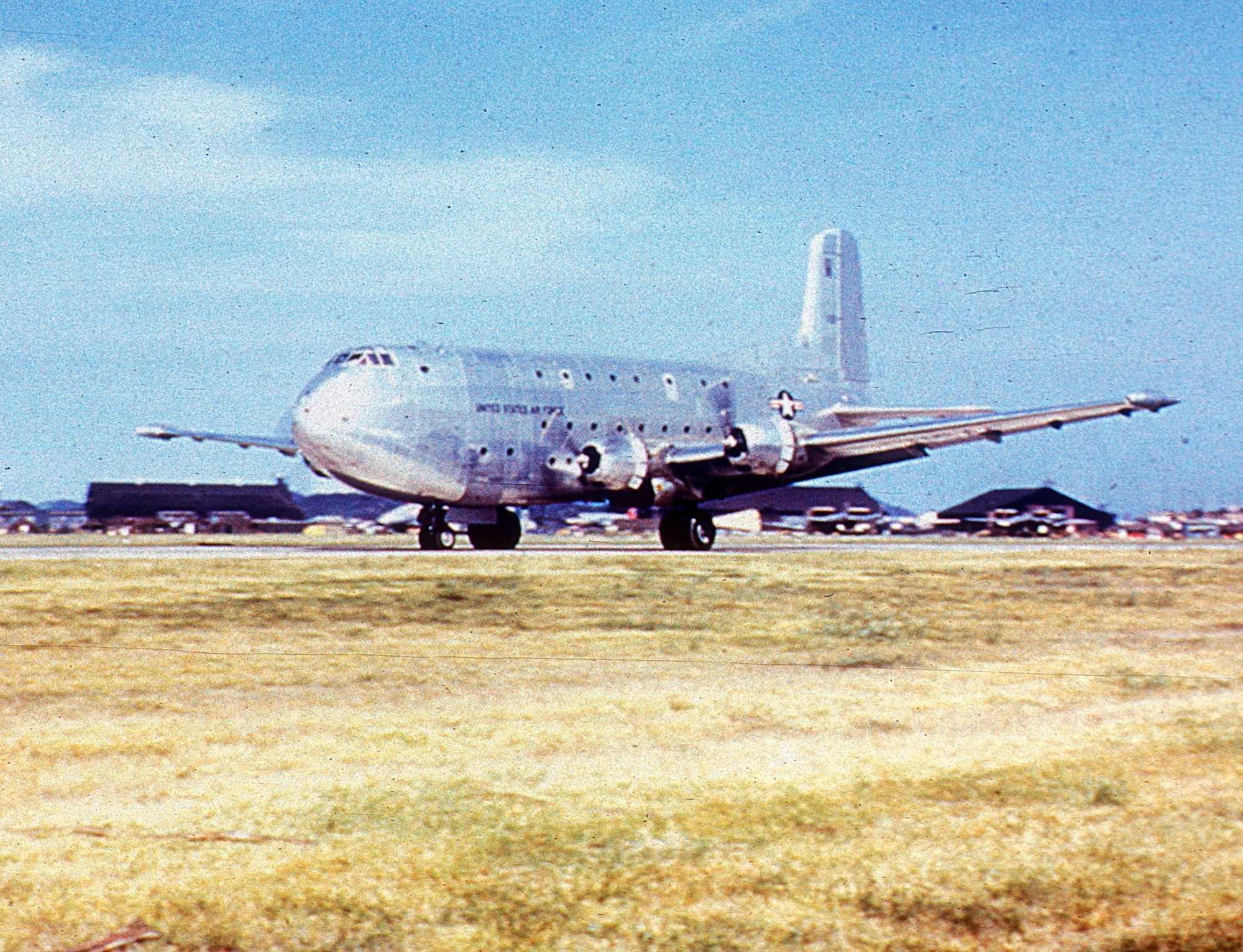 The huge new C-124 could carry 200 walking wounded or 127 litter patients. (U.S. Air Force photo)