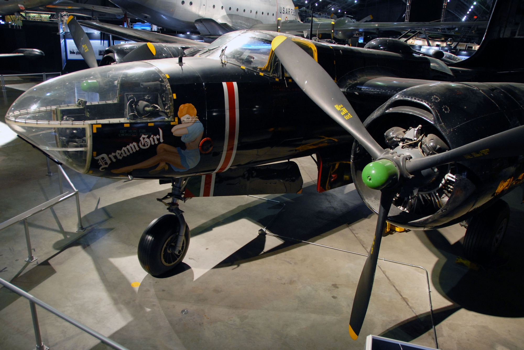 DAYTON, Ohio -- Douglas B-26C (A-26C) Invader in the Korean War Gallery at the National Museum of the United States Air Force. (U.S. Air Force photo)