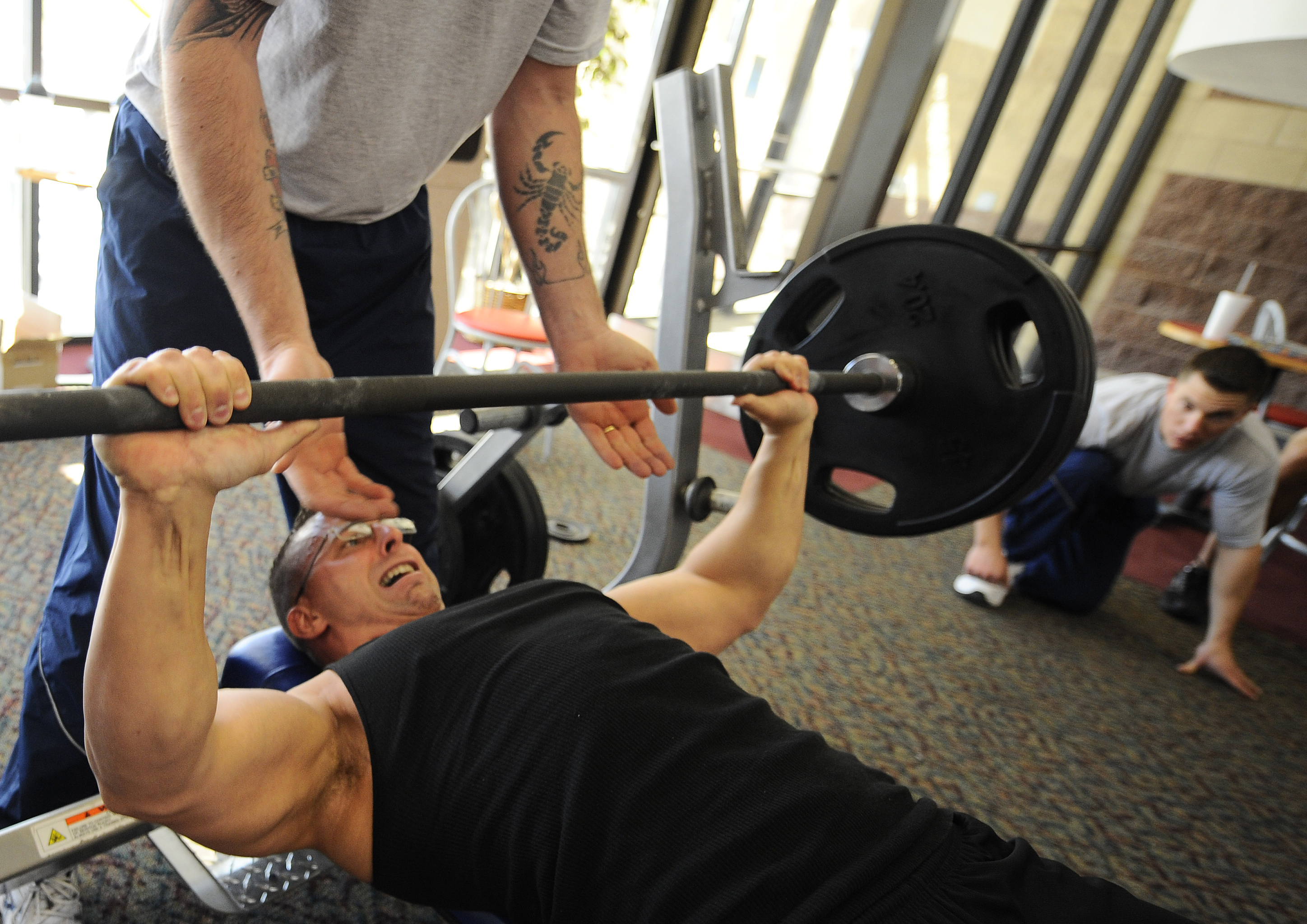 Airmen Compete For Strongest Powerlift