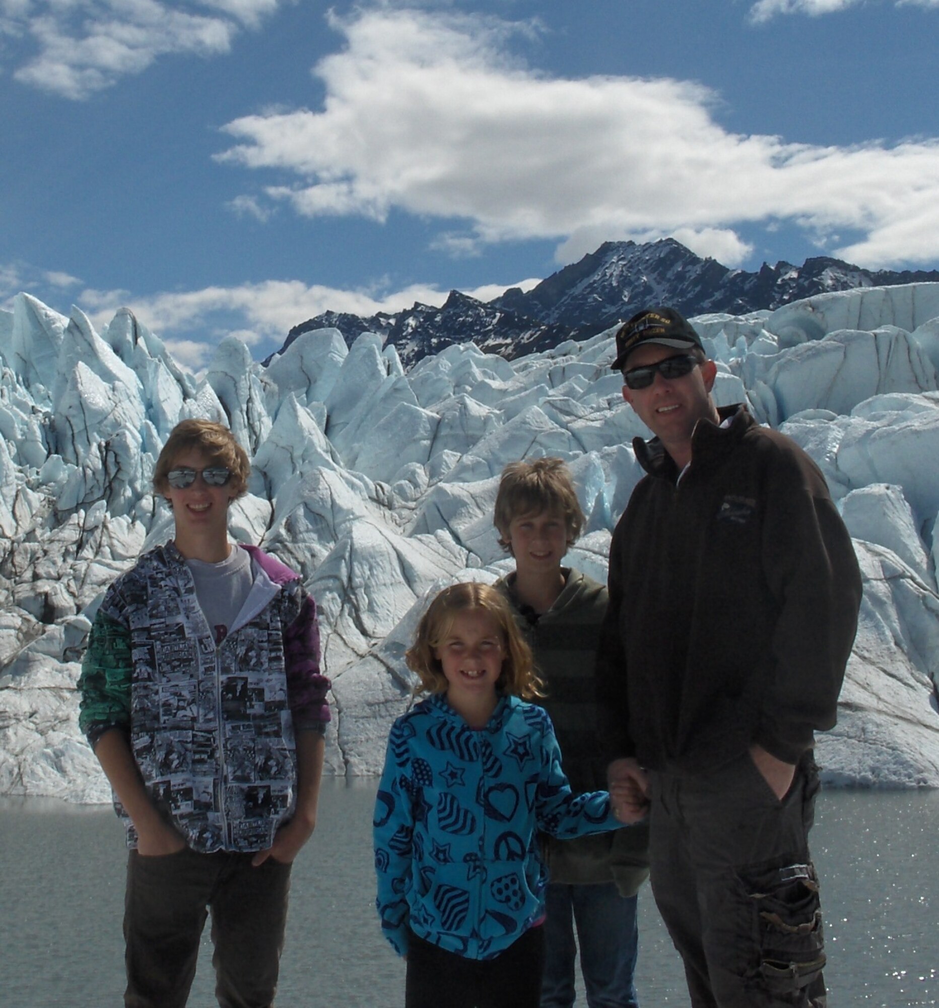 LAUGHLIN AIR FORCE BASE, Texas – Col. Michael Frankel, 47th Flying Training Wing commander, took time out of his busy schedule recently to vacation with his family in Alaska. Although they took part in many possibly dangerous activities, Colonel Frankel said he and his family safely enjoyed their vacation by taking all the proper safety precautions. (Contributed photo)
