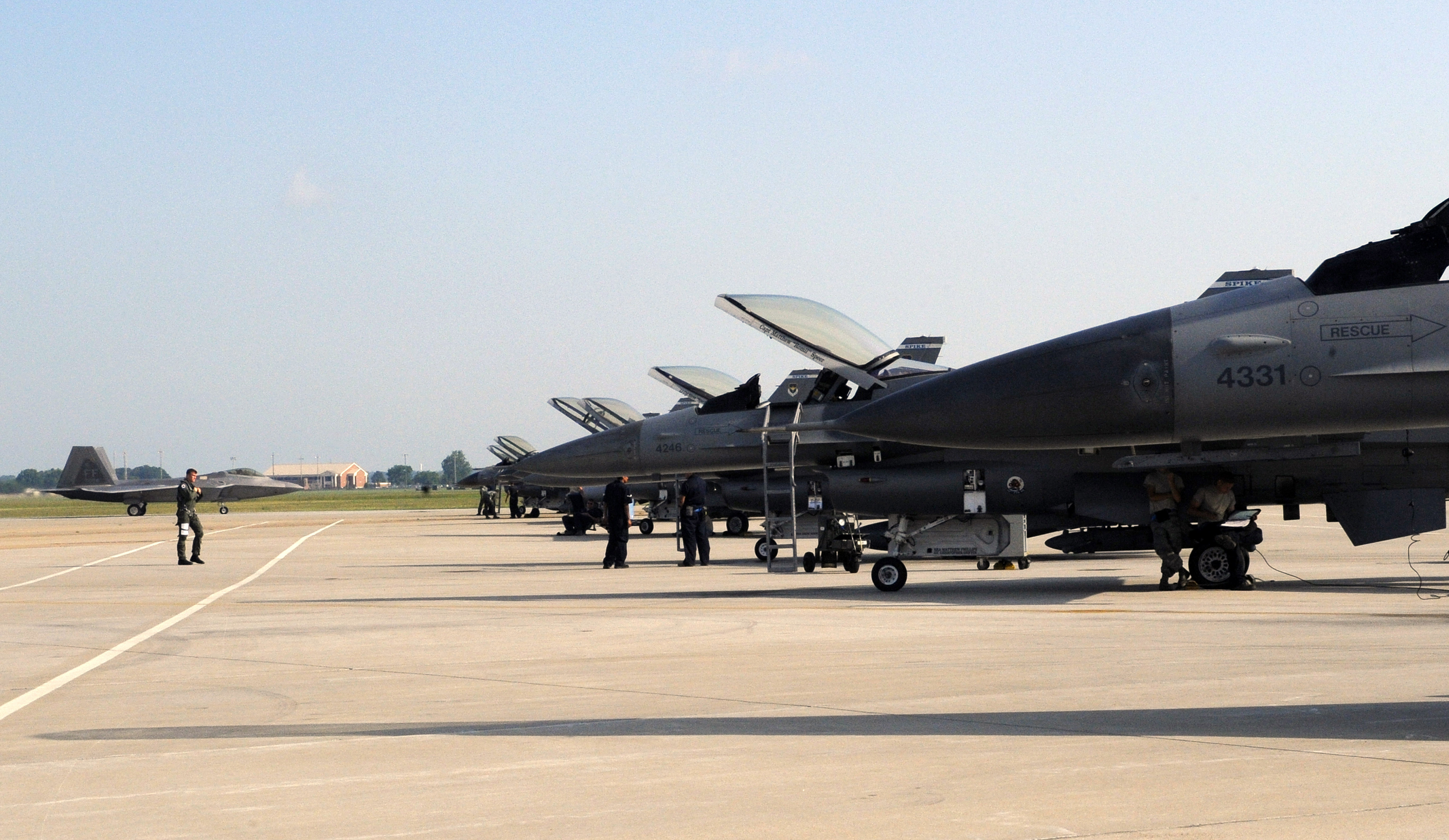USAF - 1st FIGHTER WING - F-22 DEMONSTRATION TEAM - Langley