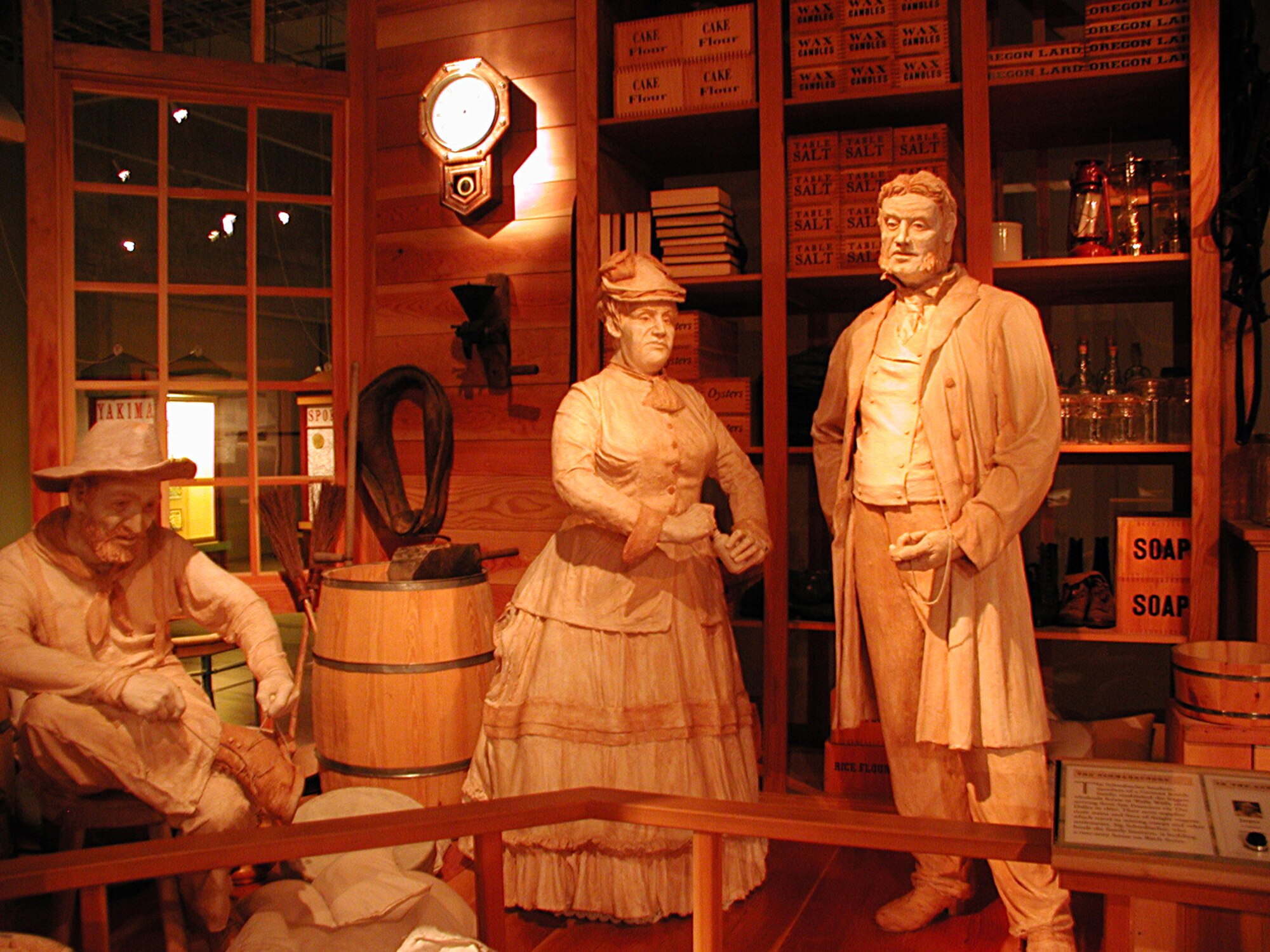 JOINT BASE LEWIS-MCCHORD, Wash., - This display in the Washington State History Museum in Tacoma is just part of what awaits museum visitors this summer. The Washington State History Museum is one of 14 musuems in the state participating in the Operation Appreciation: Blue Star Museums program, offering free admissions now through Sept. 6 to military families. (Courtesy photo/Washington State History Museum)   