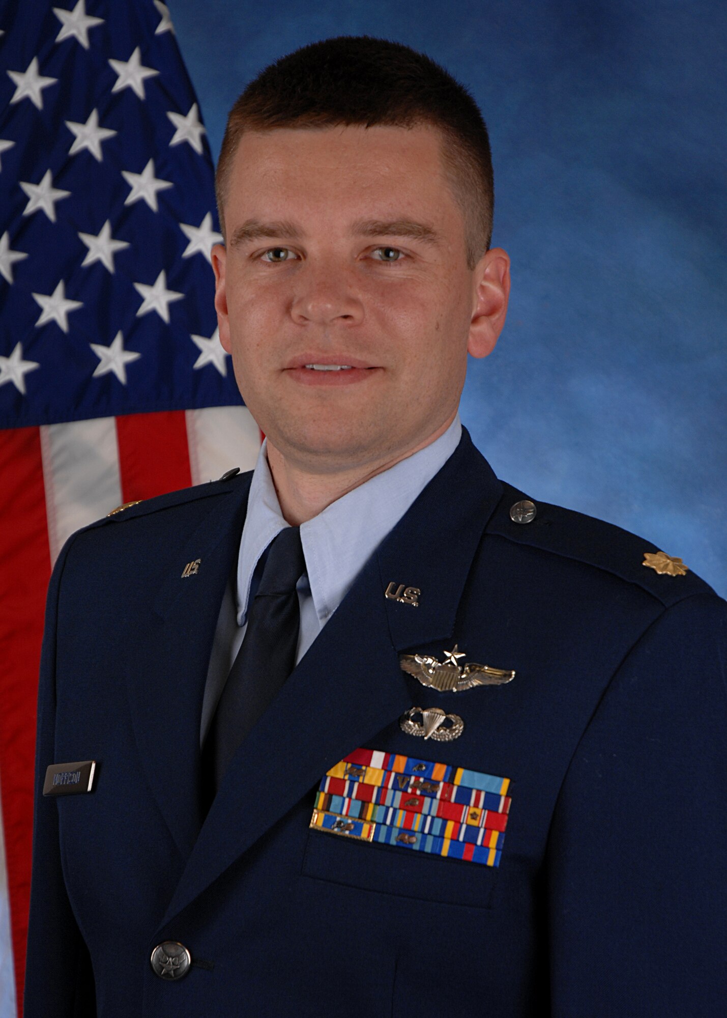 Maj. Phil Morrison, a KC-135 evaluator pilot, was awarded the Military Operations Research Society and Bryce Poe Awards for his plan to re-ballast the KC-135 fleet, saving fuel on every mission while simultaneously increasing available fuel to warfighters. If implemented, his research shows his proposal would pay for itself in less than two years and mitigate an additional $14 million in fuel cost each year thereafter. (U.S. Air Force photo by Staff Sgt. Nathan Bevier/Released)
