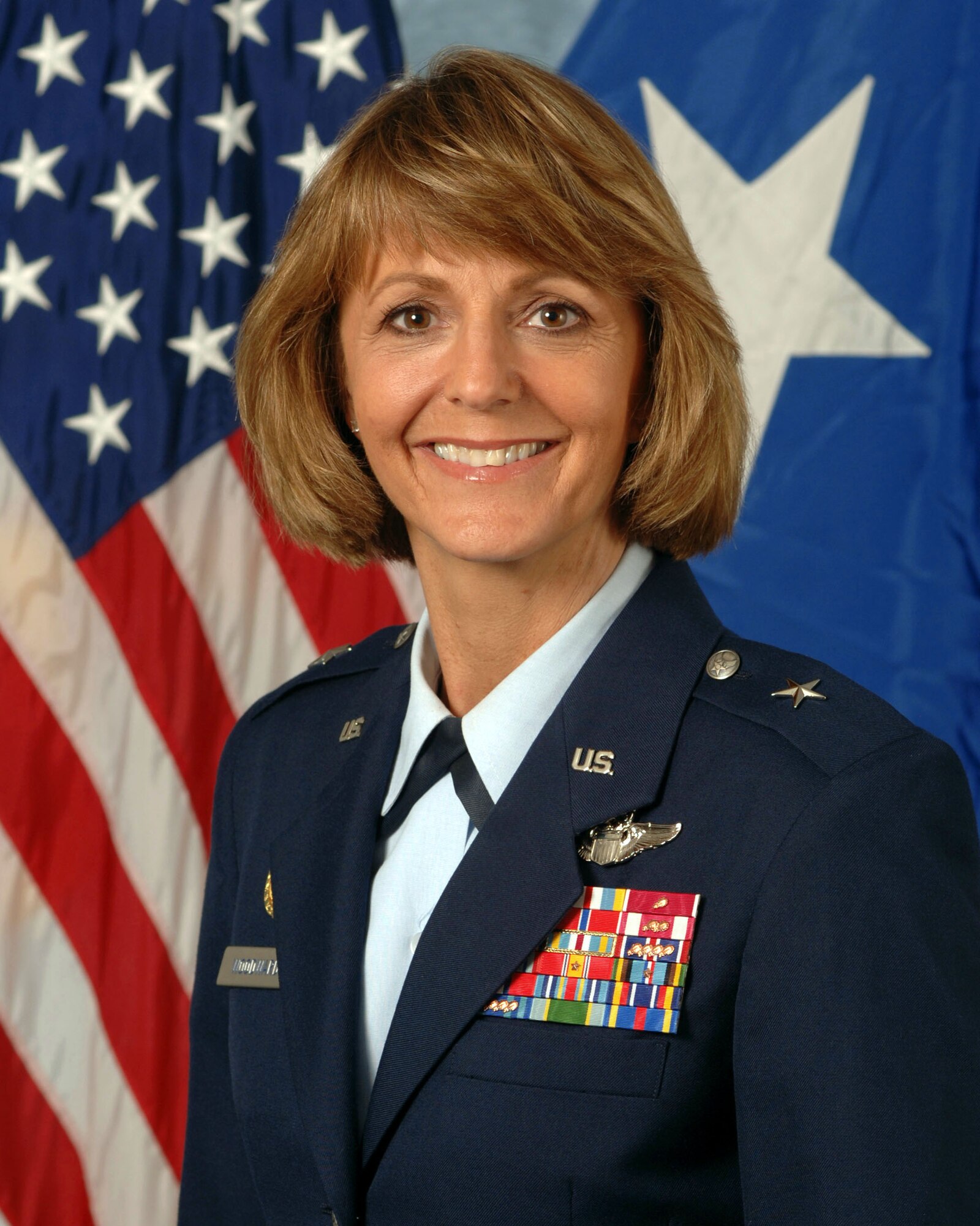 Brig. Gen. Margaret H. Woodward is Commander, 17th Air Force and U.S. Air Forces Africa, Ramstein Air Base, Germany. The command serves as the Air Component for U.S. Africa Command and has responsibility for all Air Force activities in the Africa theater spanning 53 countries, 11 million square miles and more than 900 million people. (Official photo) 