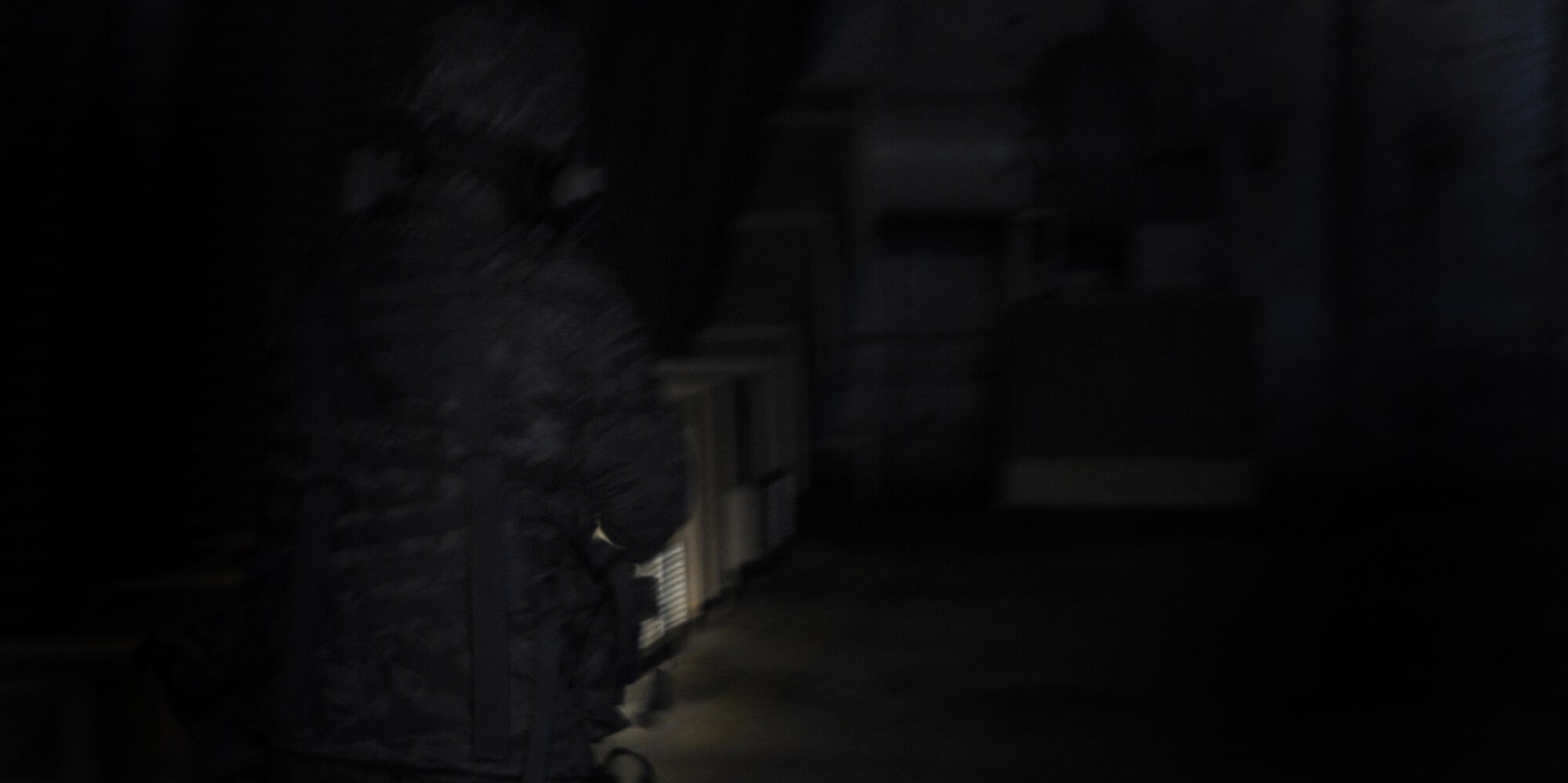 Airmen from the 39th Security Forces Squadron clear an area during an early morning exercise Thursday, June 24, 2010 at Incirlik Air Base, Turkey. Exercises are held often throughout the Air Force to keep Airmen trained and ready for real-world situations. (Air Force photo/ Senior Airman Alexandre Montes)