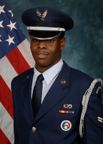 Airman 1st Class Jeromy Hamilton, 437th Maintenance Squadron crew chief