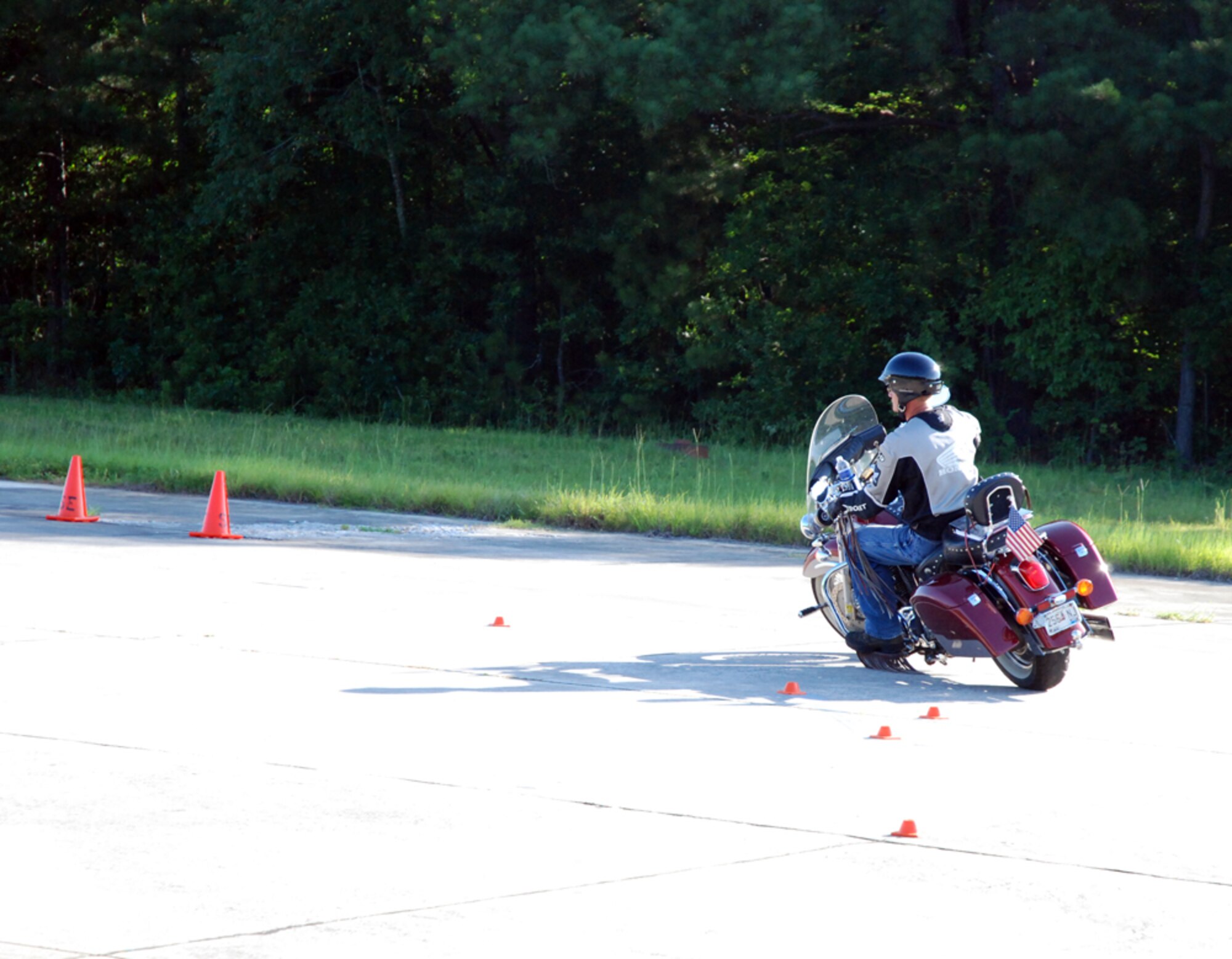 Servicemembers completed an eight-day Rider Coach training course June 27 at the Dead Runway here. Some of these coaches come from miles away just to volunteer their time, Durant said.  This shows their passion for riding and their commitment to safety. (U.S. Air Force Photo by Travon Dennis)