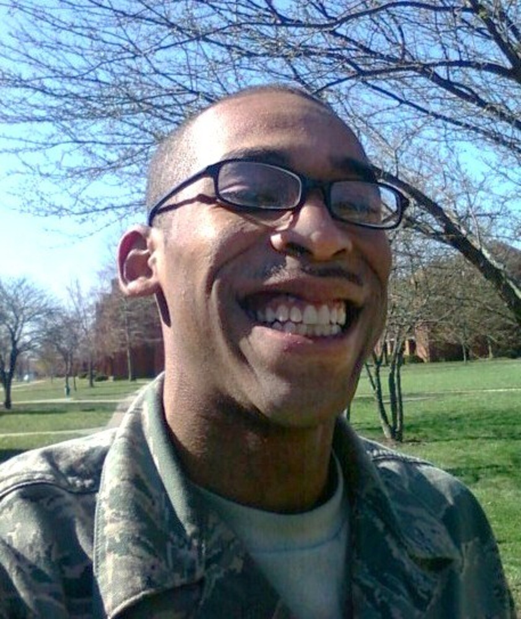 Airman 1st Class Jamarrio Beathea, 375th Communications Squadron, in a personal photo.  Airman Beathea was killed June 23, 2010 after a high speed, single-vehicle crash in Fairview Heights, Ill.  Three others were injured in the accident.

