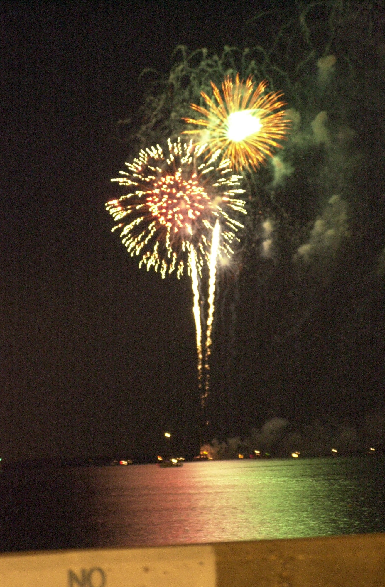 Sunday’s public fireworks displays are at 8:30 p.m. on Ocean Springs front beach, 8:45 p.m. near the Gulfport Small Craft Harbor and 9 p.m. near the Biloxi Small Craft Harbor.  (U.S. Air Force photo by Kemberly Groue)