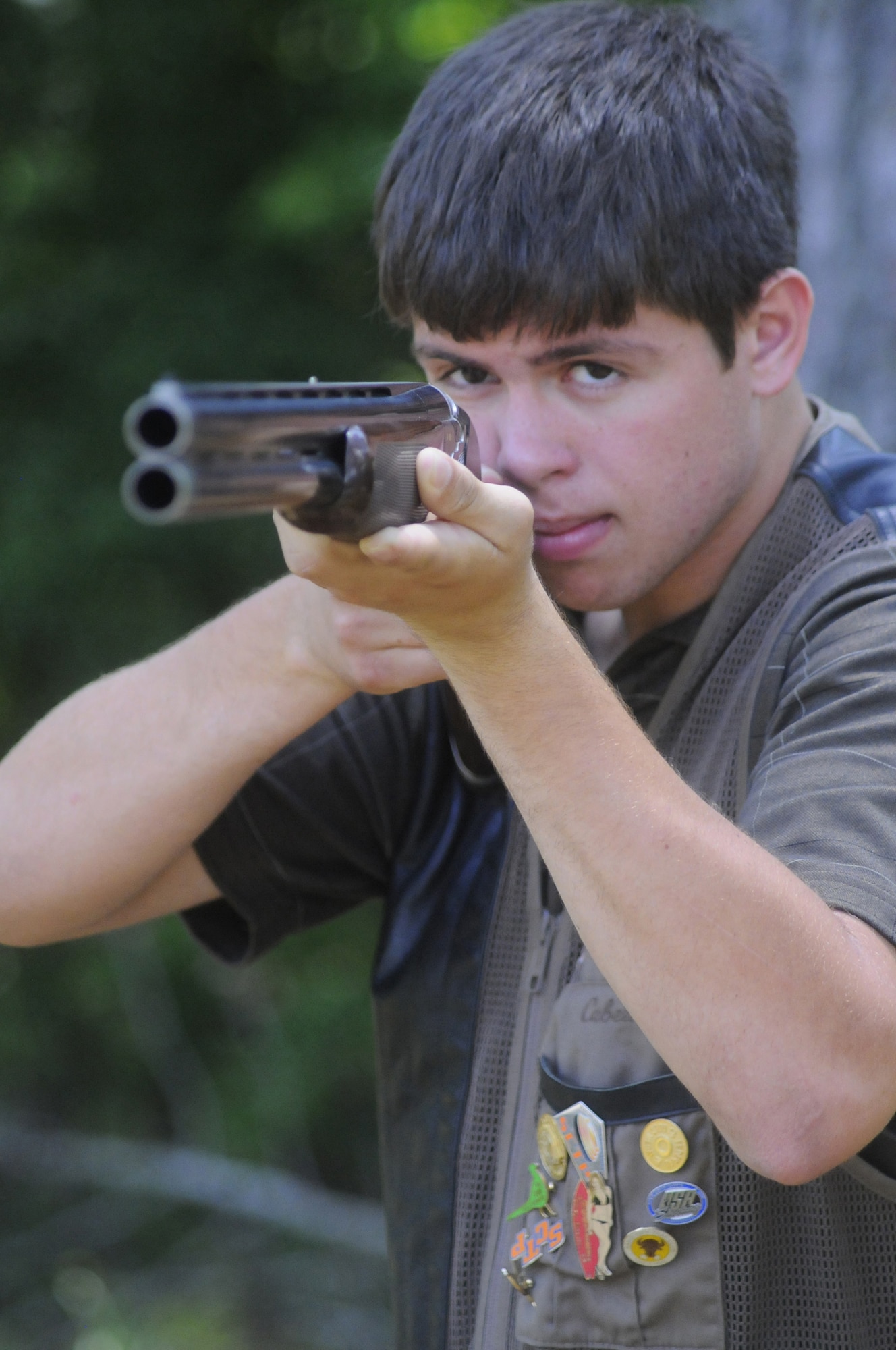 Justin Brooks will compete in the National Junior Olympic Championships to be held in Colorado Springs, Co., July 17-22. U. S. Air Force photo by Sue Sapp 