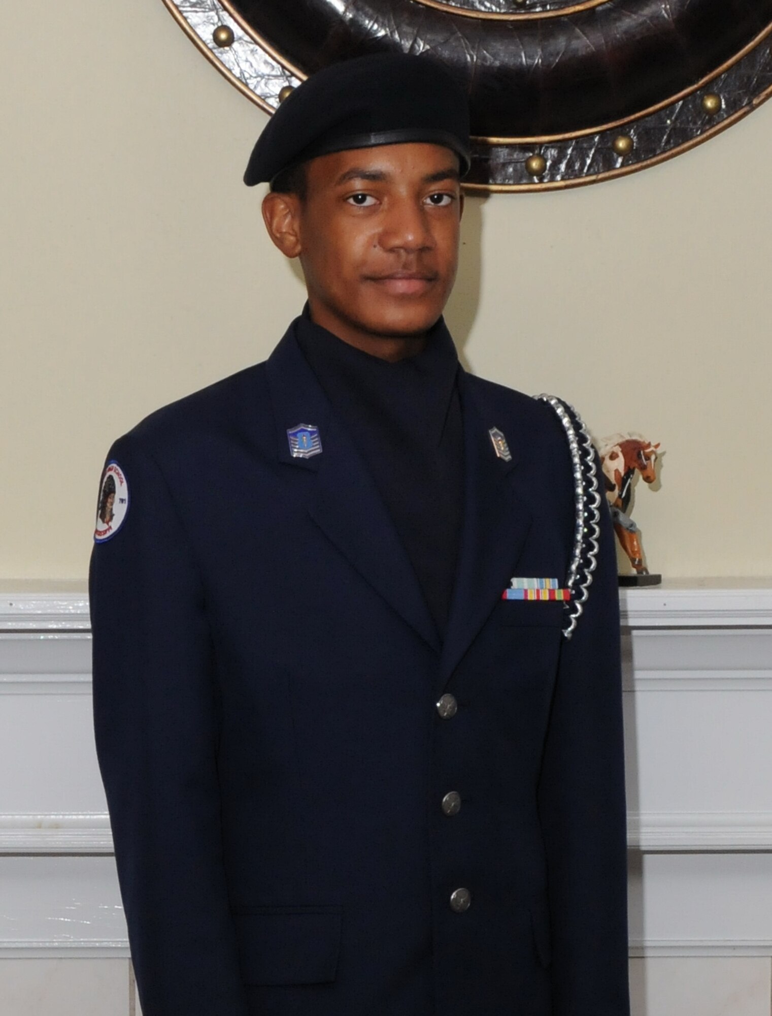Biloxi High School graduate Brandon Taylor, son of retired master sergeants Timothy and Maria Taylor, has been awarded a four-year $60,000 ROTC scholarship. 
(Courtesy photo)