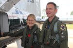 Lt. Col. Eric Wright, 479th Flying Training Group instructor, and 1st Lt. Laura Jeffrey, 451st Flying Training Squadron student, were the first Combat System Officer team in the air June 23.  The 479th FTG is part of the 12th Flying Training Wing and trains CSOs at Naval Air Station Pensacola, Fla.  