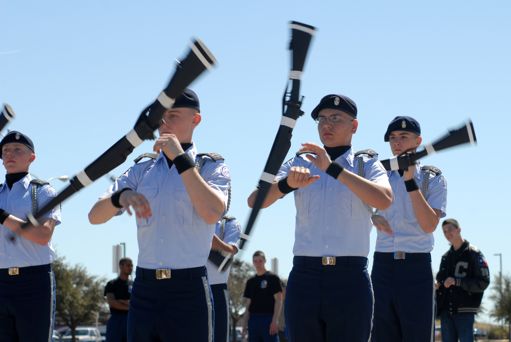 JROTC Drill Meet a success, Goodfellow volunteers > Goodfellow Air