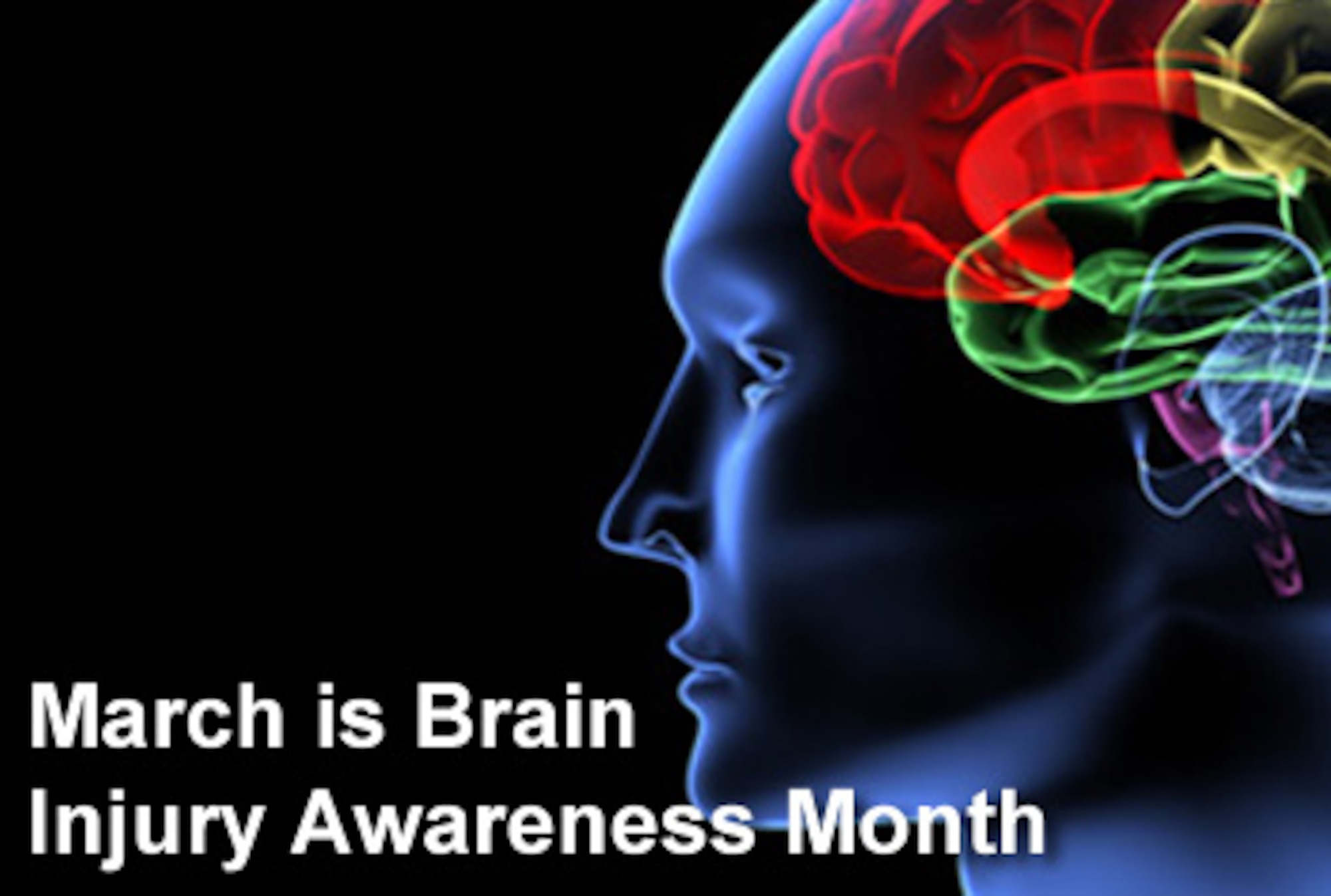 Brain Injury Awareness Month.  (U.S. Air Force graphic)