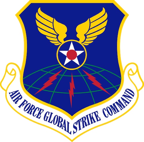 Air Force Global Strike Command Image provided by the Institute of Heraldry. In accordance with Chapter 3 of AFI 84-105, commercial reproduction of this emblem is NOT permitted without the permission of the proponent organizational/unit commander. The image is 7x7 inches @ 300 dpi. 