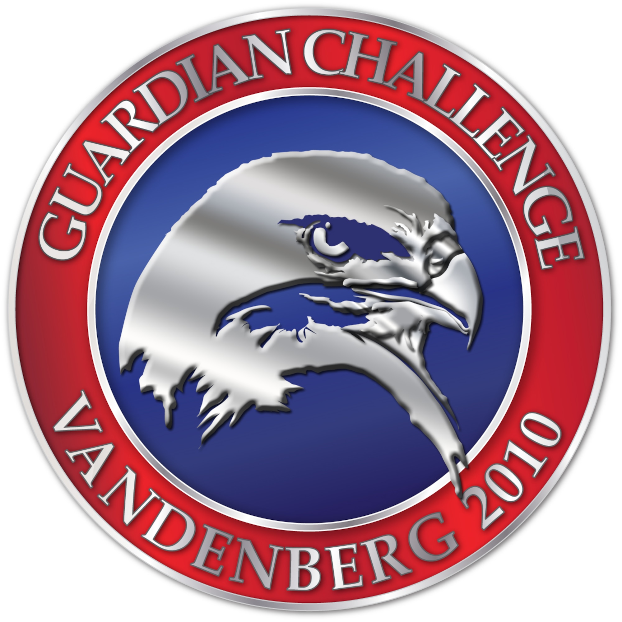 VANDENBERG AIR FORCE BASE, Calif. --  Vandenberg's 2010 Guardian Challenge logo. (U.S. Air Force graphic/Jan Kays)