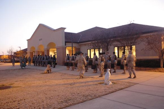 Maxwell Air Force Base, Ala., activities as captured in a photo taken in January.
