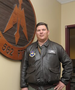 Maj. Michael Cavanaugh, 562nd Flying Training Squadron flight instructor at Randolph Air Force Base, TX., is the 2010 Air Force Assistance Fund fund drive officer in charge for Randolph Air Force Base, TX. (U.S. Air Force Photo by Joel Martinez)