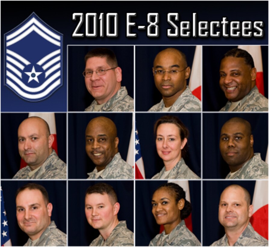2010 Misawa Air Base E-8 selectees 
