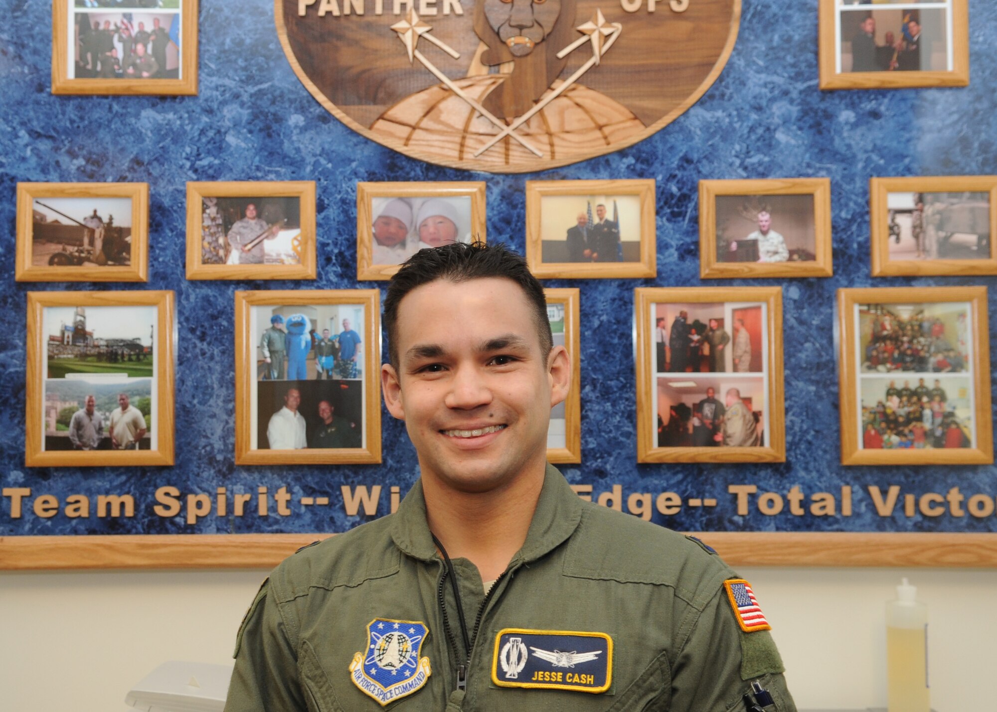 “Without a doubt, Airmen of all ranks in OG taking no prisoners:
Integrity First: taking pride in their programs and being responsible.
Service: Extremely long hours for days on end without a complaint. 
Excellence : Airmen stepping up and LEADING!”
-- Capt. Jesse Cash, 460th Operations Group

 ( U.S. Air Force Photo by Airman First Class Marcy Glass )