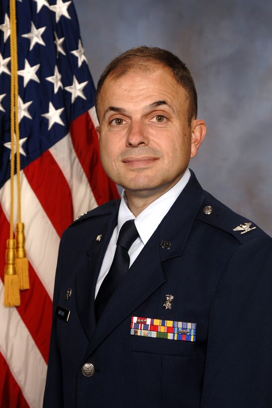 WRIGHT-PATTERSON AIR FORCE BASE, Ohio - Col. Oba Vincent is the 445th Aeromedical Staging Squadron commander.  Colonel Vincent said the 445th ASTS is one of the largest ASTSes in the Air Force. (courtesy photo)