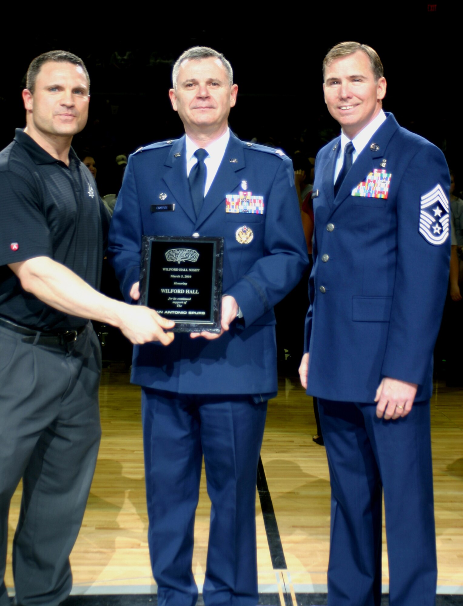 San Antonio Spurs Military Appreciation Night > 59th Medical Wing