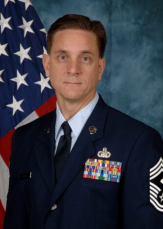 Chief Master Sgt. Craig Howell, 437th Aircraft Maintenance Squadron first sergeant