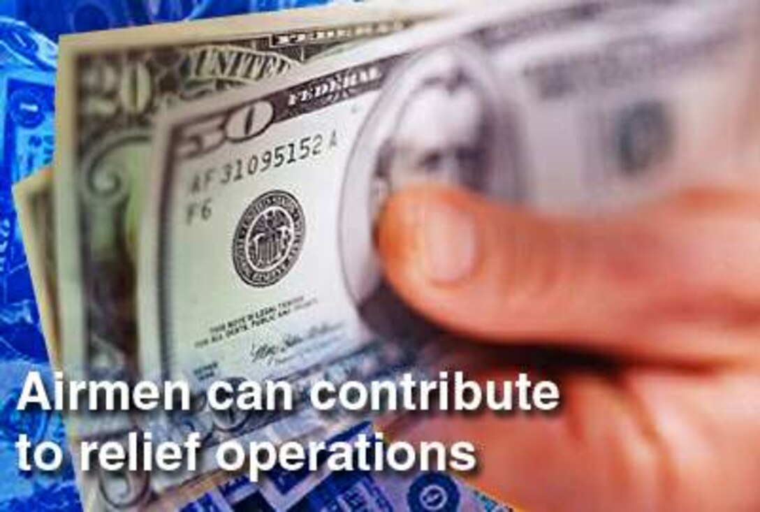 Airmen now can contribute to relief operations for the Jan. 12 earthquake that struck Haiti that caused widespread death and destruction, according to Air Force and Office of Personnel Management officials. (U.S. Air Force photo illustration)