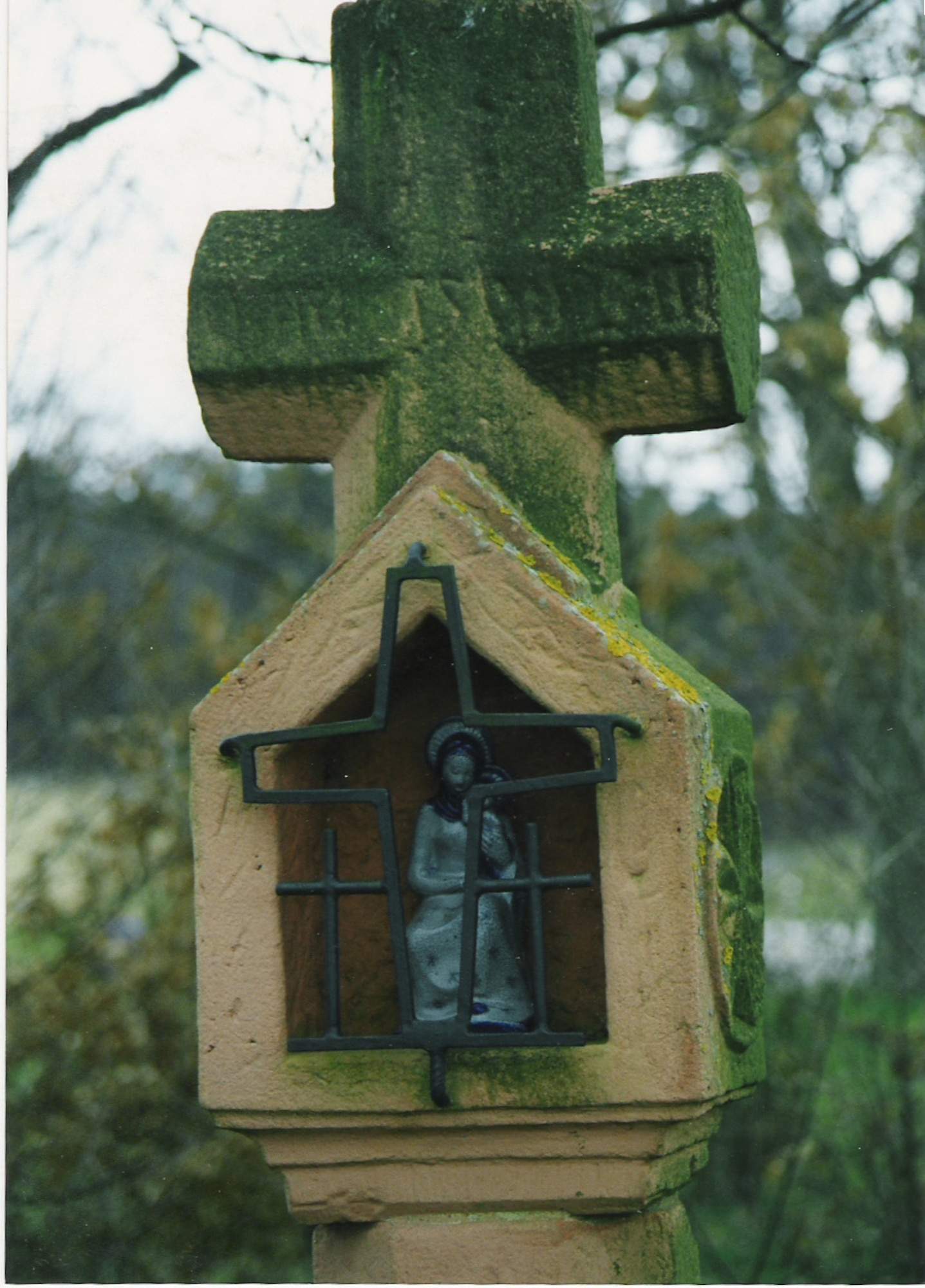 SPANGDAHLEM AIR BASE, Germany -- This shrine was built to honor the Virgin Mary, whom residents say helped them during times of need. (U.S. Air Force photo by Iris Reiff)