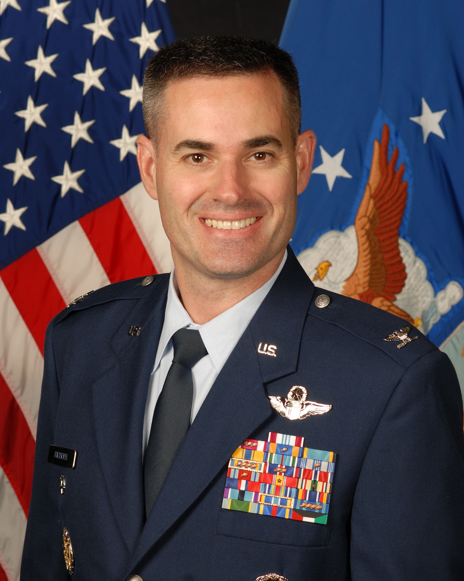 Colonel Lenny Richoux is the Vice Commander of the 18th Wing at Kadena Air Base, Okinawa, Japan. (U.S. Air Force photo)