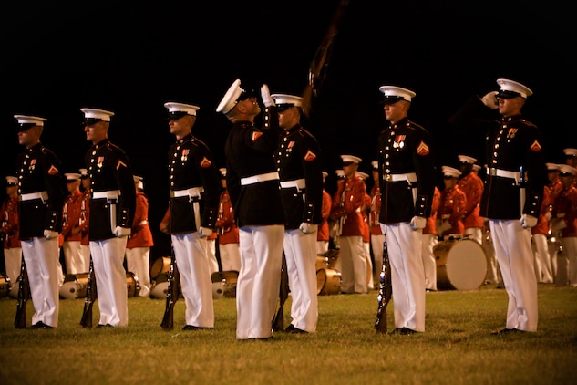 Marine Corps Color Detachment performs on Camp Smith > U.S. Marine ...