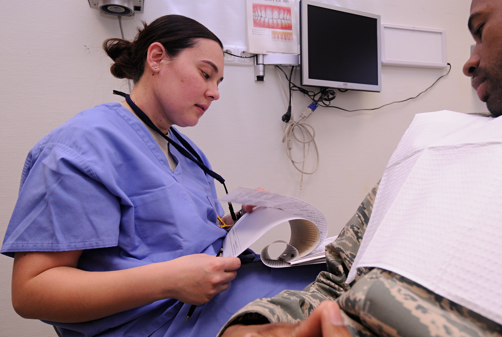 SPANGDAHLEM AIR BASE, Germany - Tech. Sgt. Jane F. Camacho, 52nd Dental Squadron, is the Top Saber Performer for the week of Feb 26 - March 5. (U.S. Air Force photo/Senior Airman Benjamin Wilson)