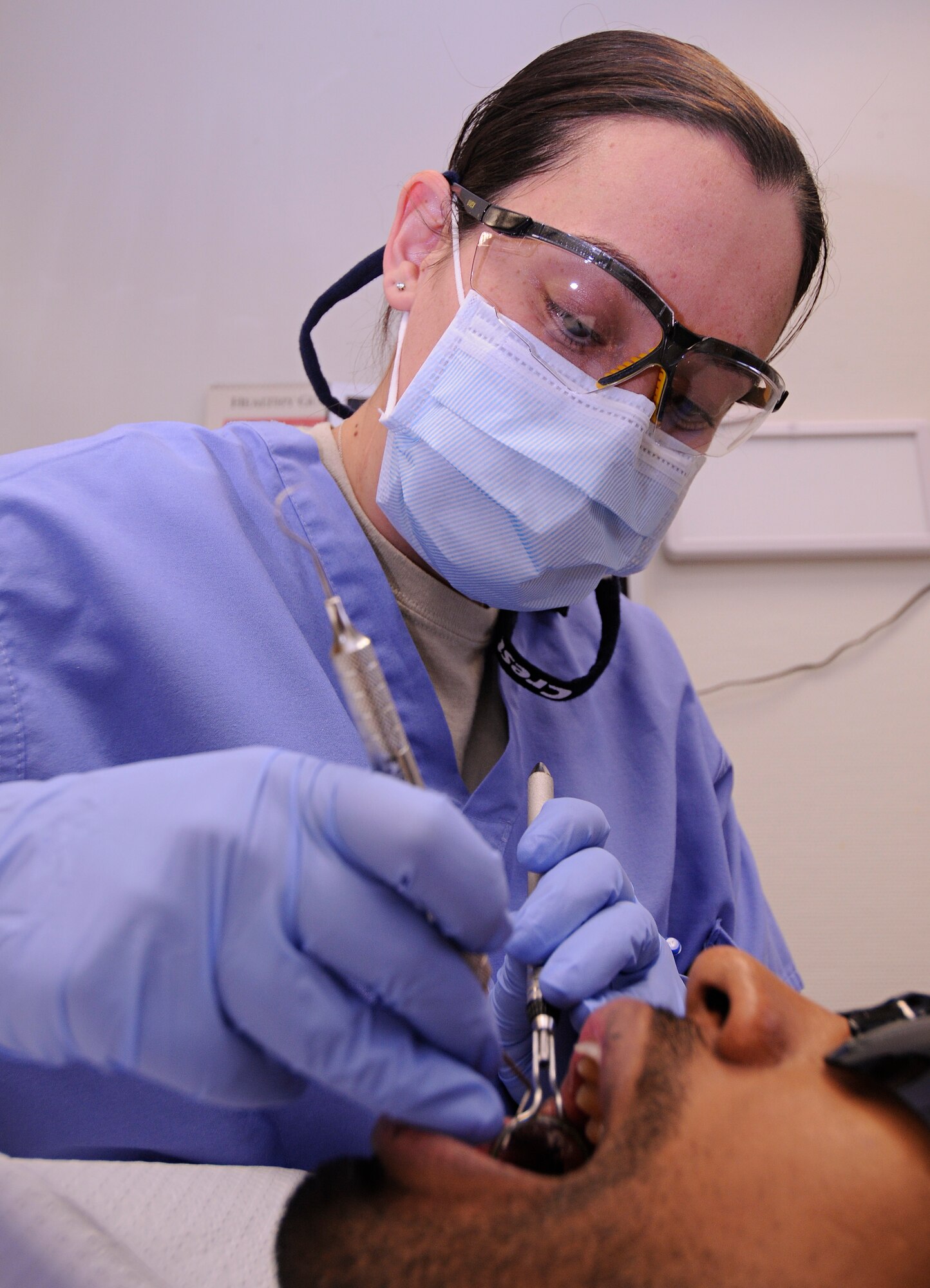 SPANGDAHLEM AIR BASE, Germany - Tech. Sgt. Jane F. Camacho, 52nd Dental Squadron, is the Top Saber Performer for the week of Feb 26 - March 5. (U.S. Air Force photo/Senior Airman Benjamin Wilson)