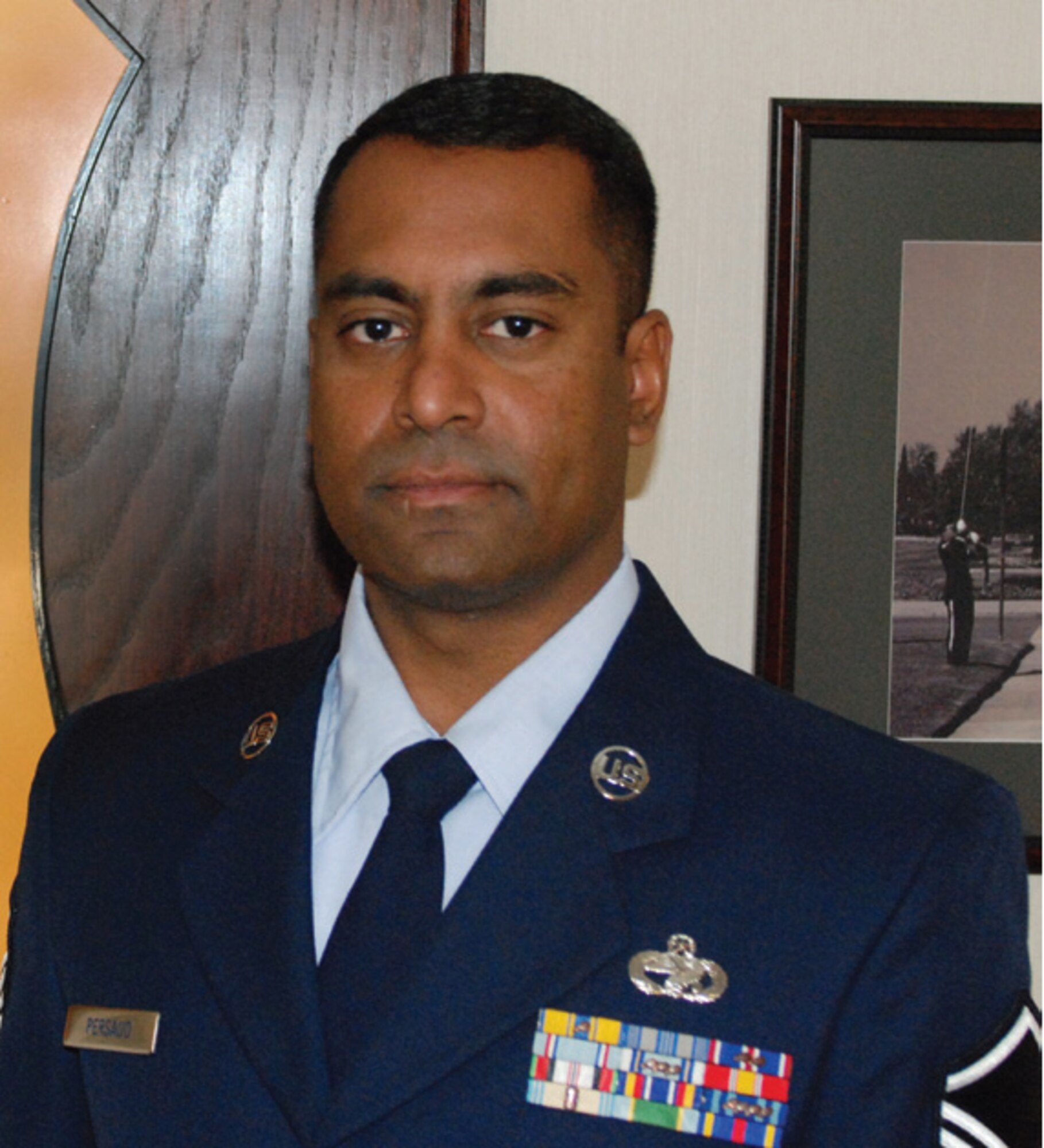 Senior NCO of the first quarter
Master Sgt. Satesh Persaud
