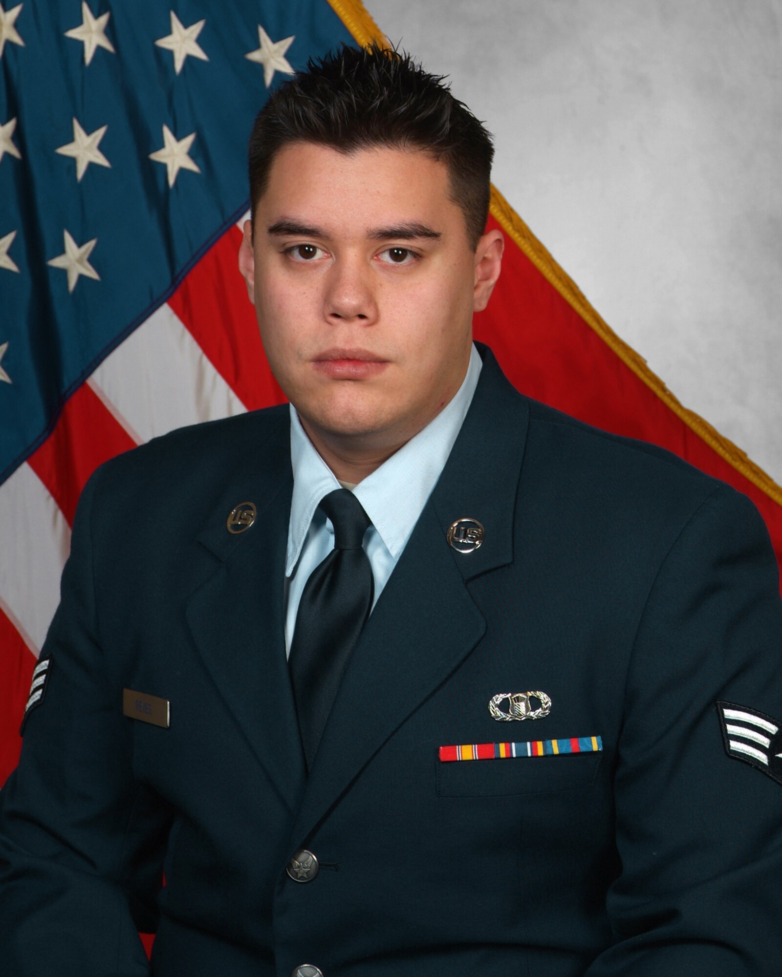 Senior Airman Brandon Reyes, with the 71st Operations Support Squadron radar approach control won Air Traffic Controller of the Year in the 2009 Air Education and Training Command Airfield Operations Awards. (U.S. Air Force photo)