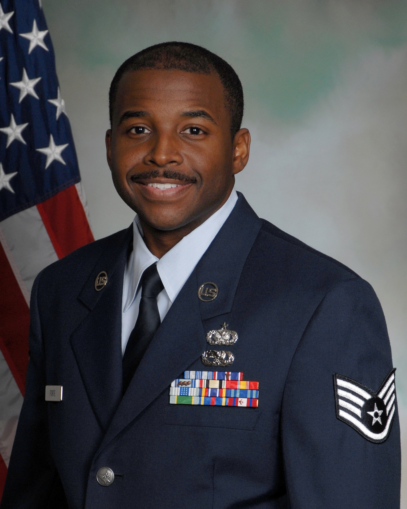 Staff Sgt. Jamel L. Forte of the 175th Logistic Readiness Squadron was recognized as the 175th Wing's Non-Commissioned Officer of the Year for 2009. (U.S. Air Force photo by Master Sgt. Edward B. Bard/Released.)