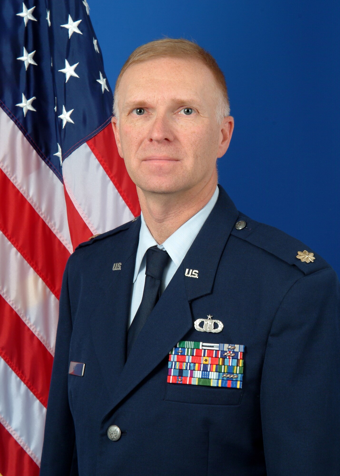 Maj. Barry Hunte, 335th Training Squadron, is Air Education and Training Command’s field grade weather office of the year for 2009.  (Courtesy photo)
